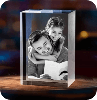 3D-Photo crystal gift