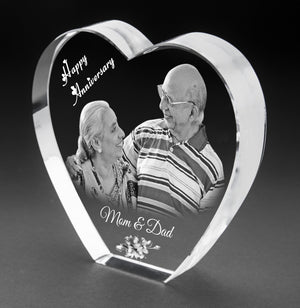 3D-Crystal Photo Gifts Anniversary 3Dhs112