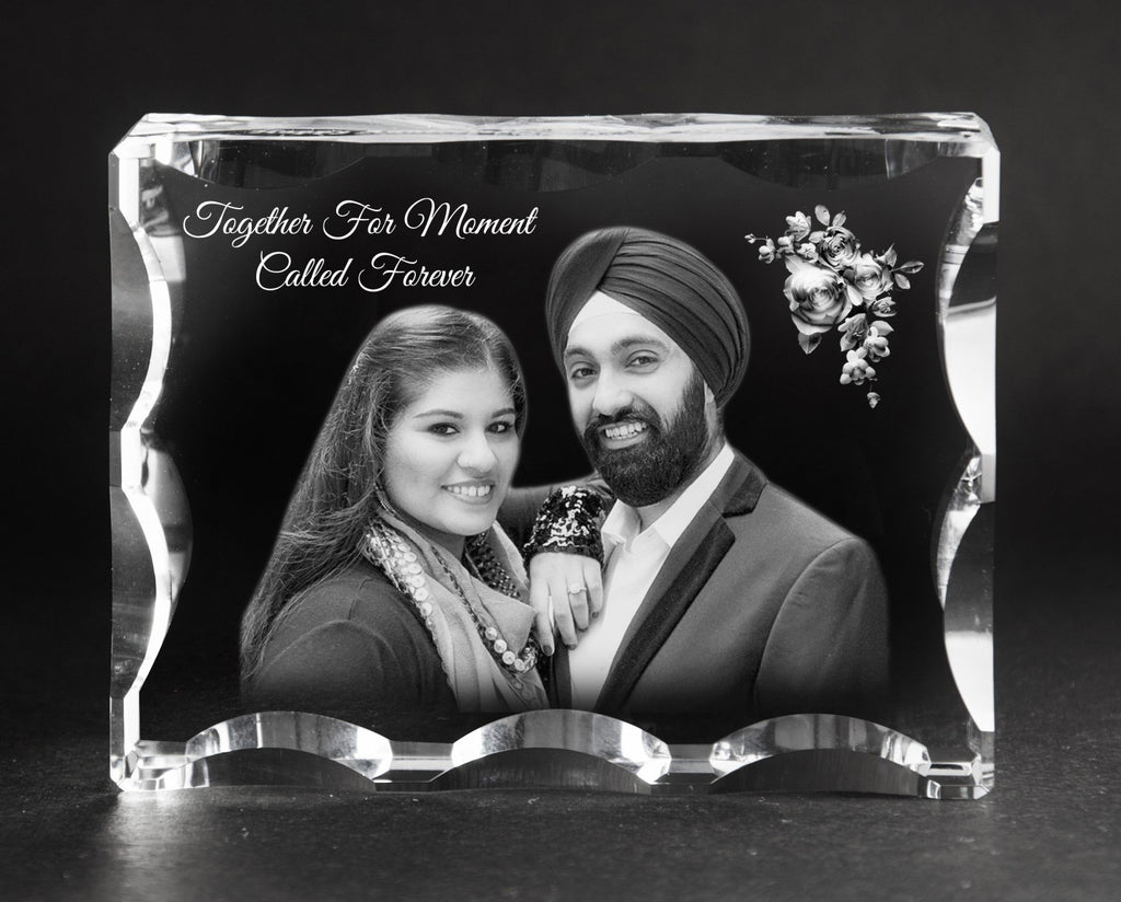 3D-Photo crystal gift UF1074