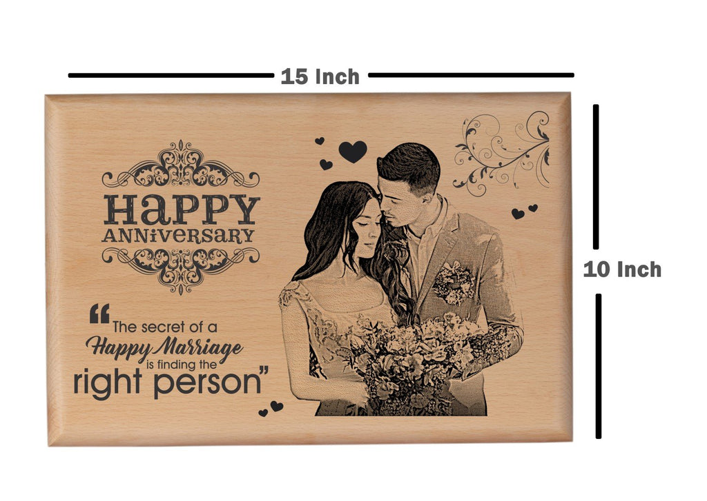 Wood carving gifts Anniversary BWP 10x15 inch