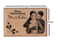 Wood carving gifts Anniversary BWP 9x6 inch